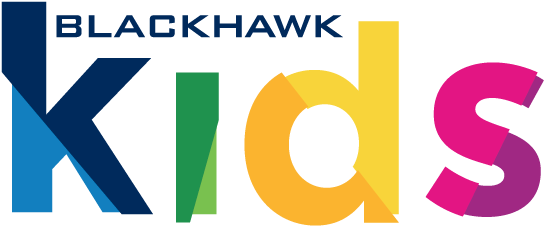 Blackhawk Kids - Graphic Design (600x338), Png Download