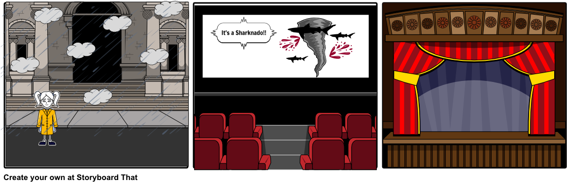 Sharknado - Illustration (1164x385), Png Download