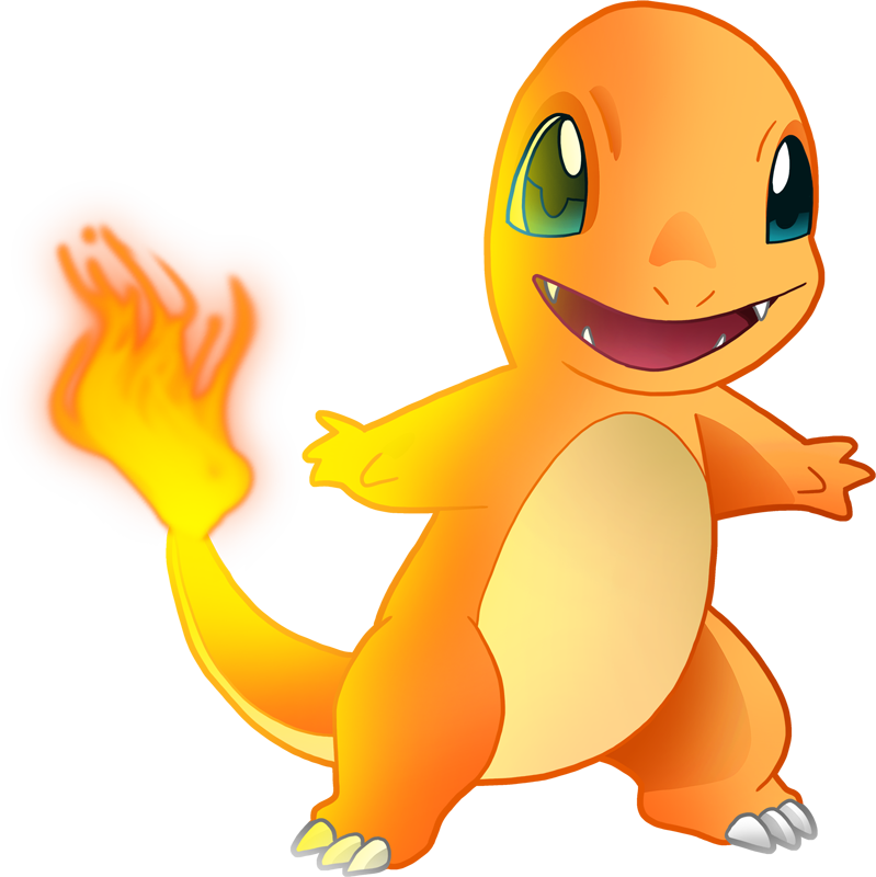 Shiny Charmander Pokédex - Pokemon Charmander (799x800), Png Download