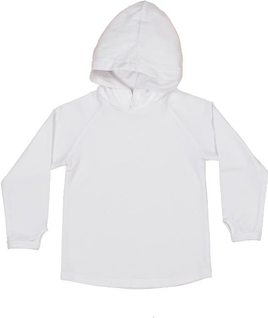 Baby Blank Basic Hoody - White Blank Hoodie Png (700x700), Png Download