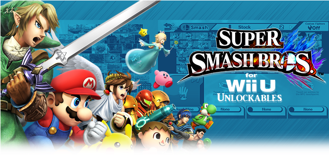 Super Smash Bros 3ds (672x372), Png Download