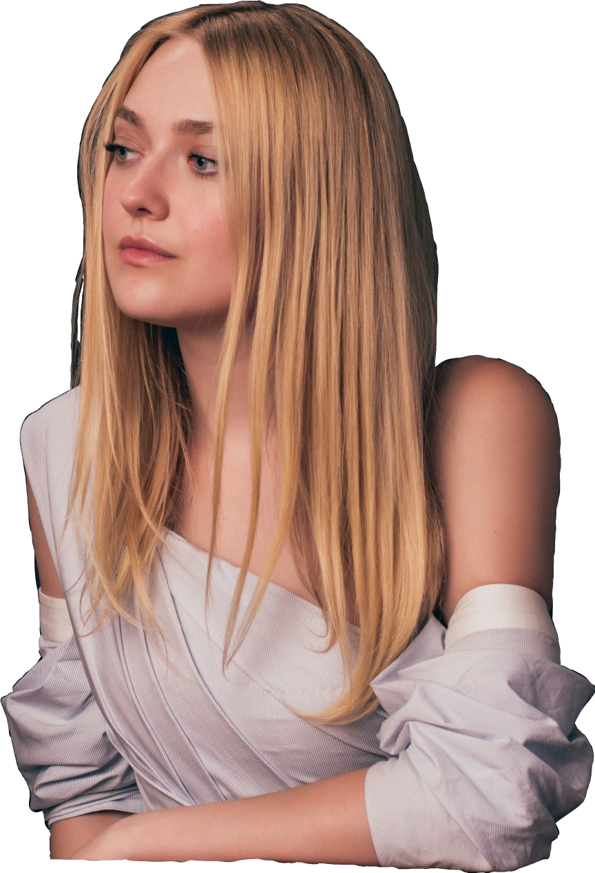 Report Abuse - Dakota Fanning (864x1267), Png Download