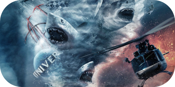 Sharknado - Sharknado 3: Oh Hell No! (600x300), Png Download