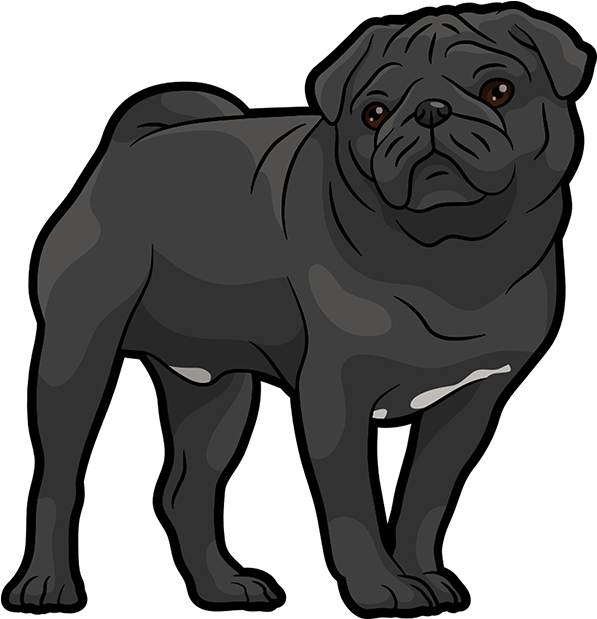 Pug Emoji & Stickers Messages Sticker-8 - Life Is Better With A Chinese Pug Scrapbook And Journal: (618x618), Png Download