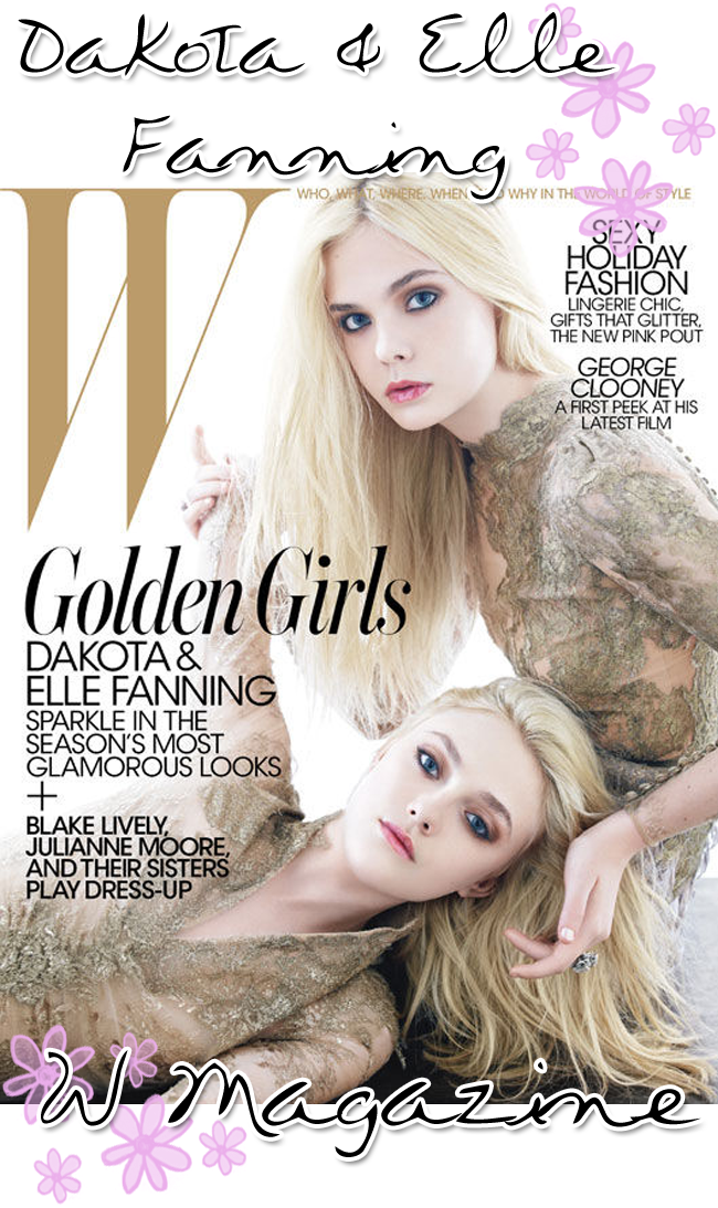 As Meninas De Ouro, Como A Própria Revista Diz, Posaram - Elle Fanning Then And Now (650x1094), Png Download