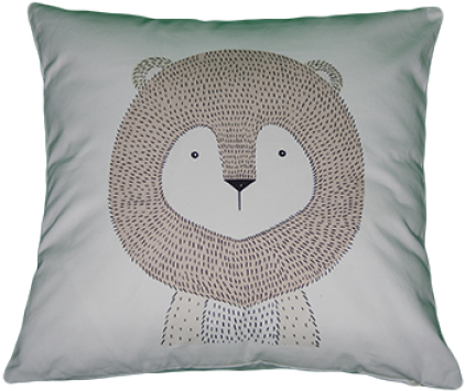 Lion Cub - Cushion (600x400), Png Download