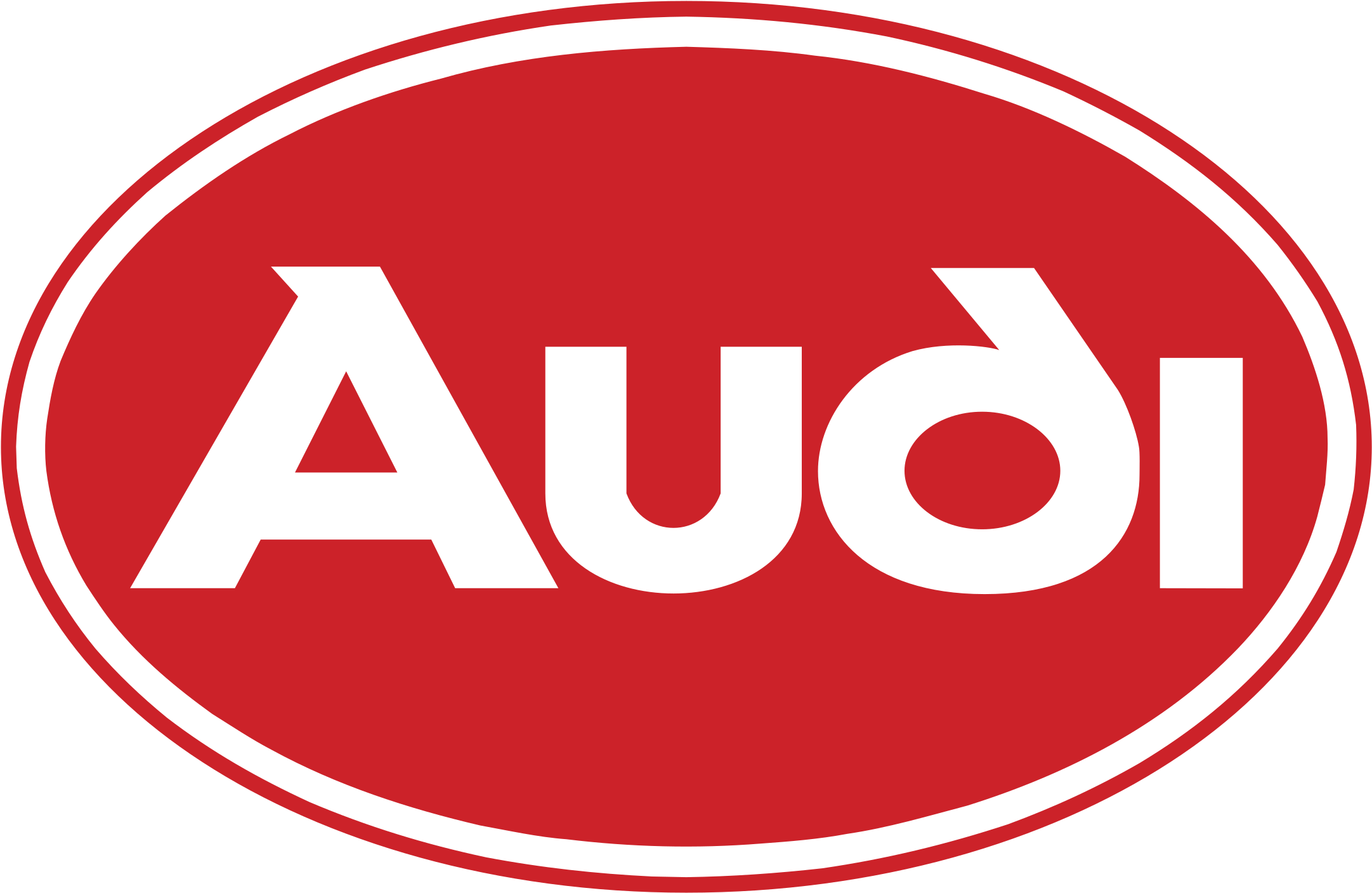 Audi Logo Png Transparent - Vintage Audi Logo (2400x2400), Png Download