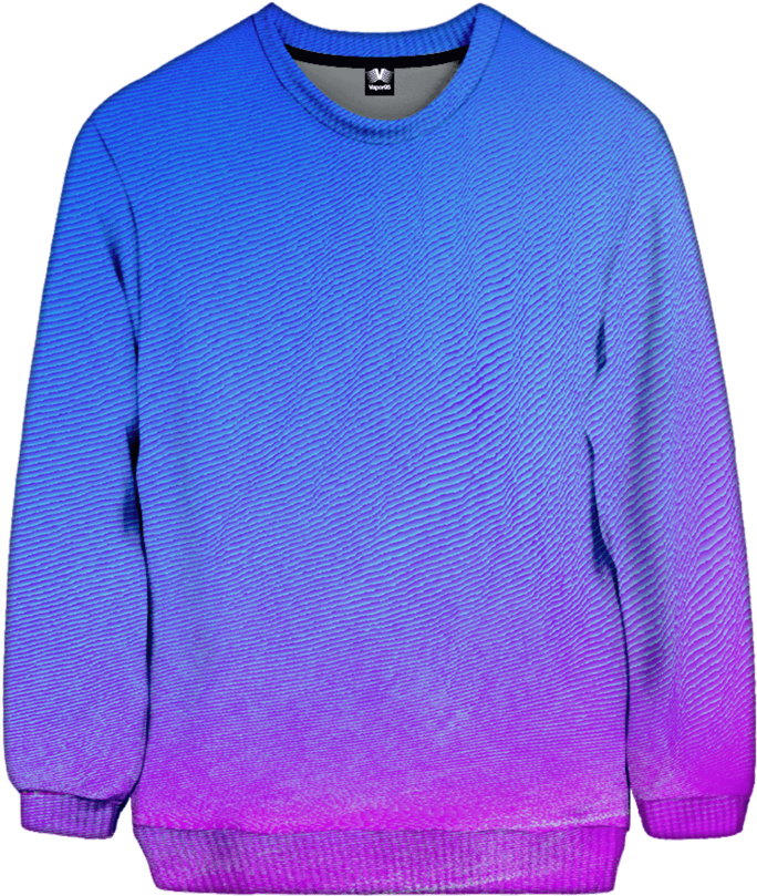 All Over Print Sweatshirt - Mood Ring Sweatshirt (700x824), Png Download