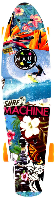 Maui And Sons Sharknado Skateboard - Skateboard Maui (580x780), Png Download