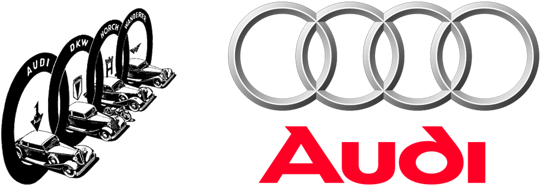 From That Time On, They Used Simply The Name Audi - Audi Logo (600x210), Png Download