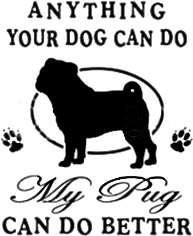 Pug A13077 Lights Only - Tote Bag : My Pug Can Do Better, Women's, Tote Bag (500x500), Png Download