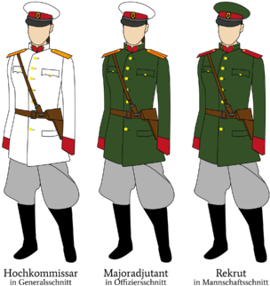 Pangavian People's Liberation Army - Military Uniform (500x357), Png Download