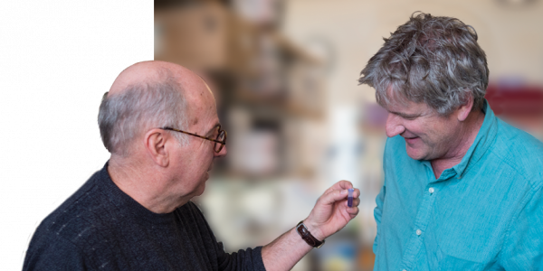 Bob Garcea Gives Ted Randolph A Vial Of Capsomeres, - Bob & Carol & Ted & Alice (600x300), Png Download