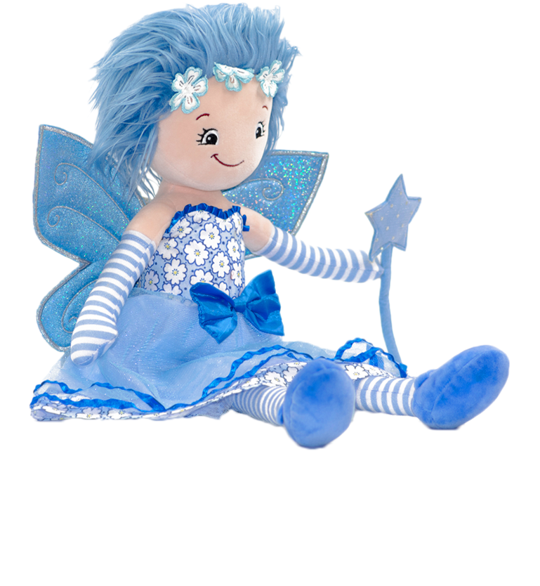Tooth Fairy Doll Ragdoll Poupée Fée Dents Cubbies Brodali - Rag Doll (768x1024), Png Download