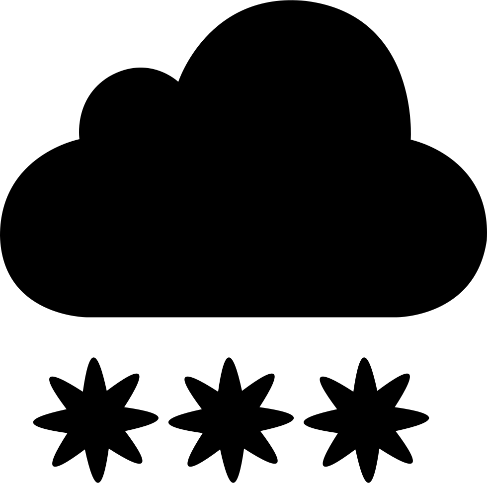 Snow Cloud Weather - Sun With 8 Rays (980x972), Png Download