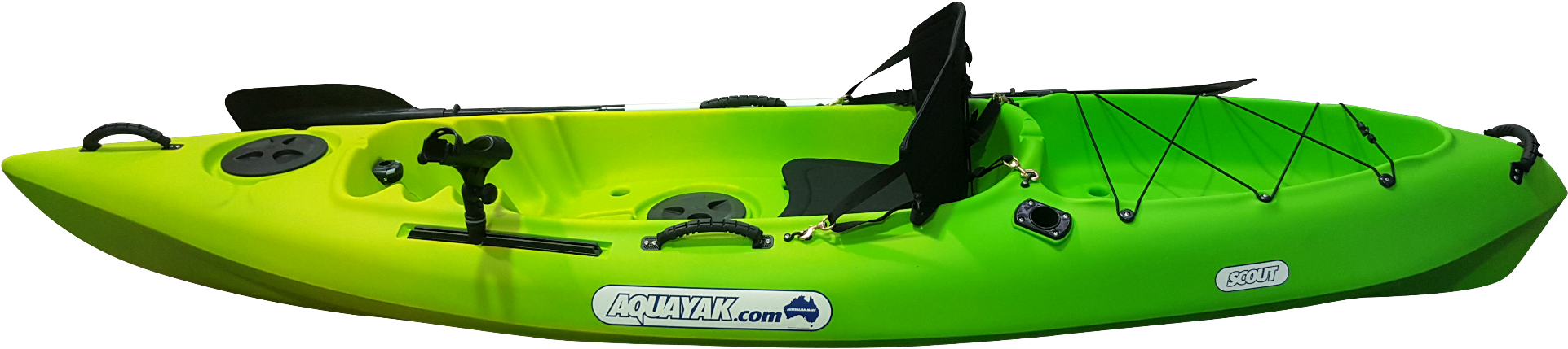 All Our Kayaks Are Supplied With Seat, Paddle & Type - Scout Kayak (2125x1195), Png Download