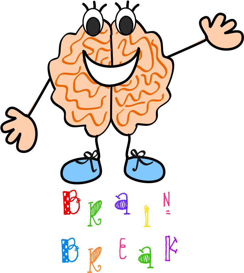 Thinking Brain Cliparts - Movement Break Clip Art (812x912), Png Download