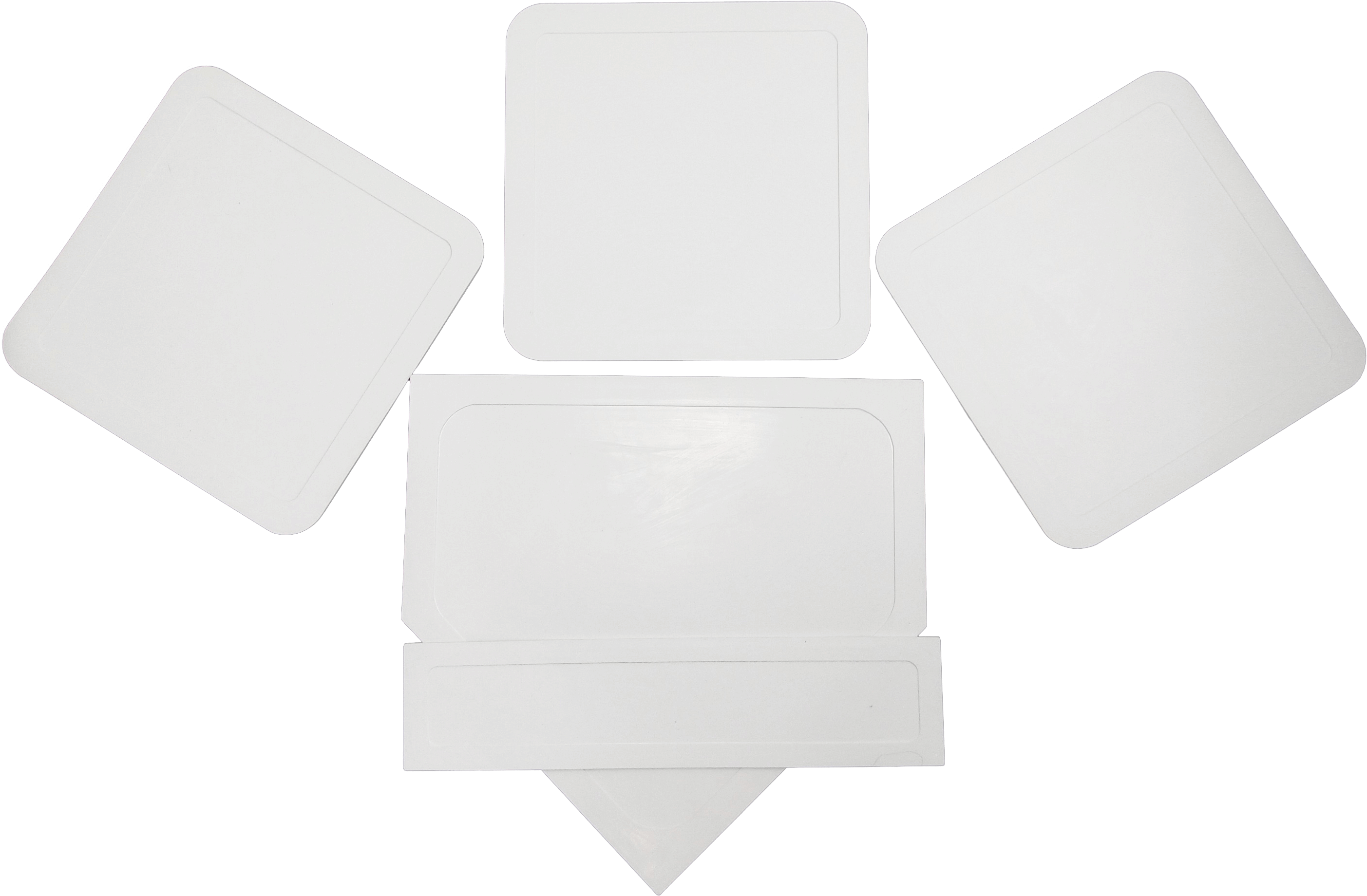 Baseball Base Set - Envelope (2818x1853), Png Download