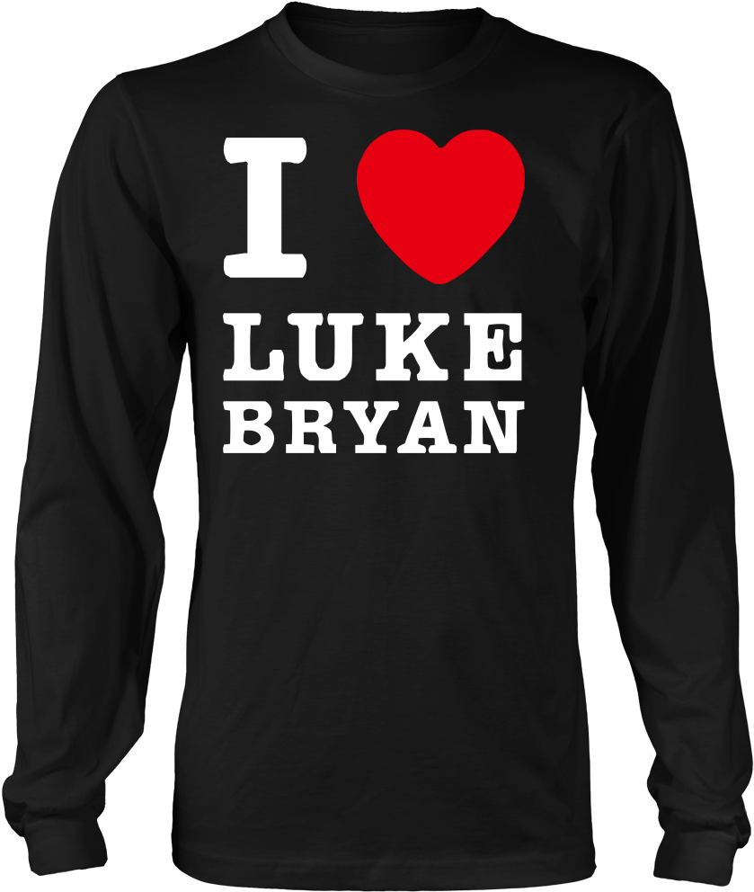 I Love Luke Bryan Long Sleeve Tshirts Limited Editoin - Fishing Saved Me From Becoming Shirt (1000x1000), Png Download