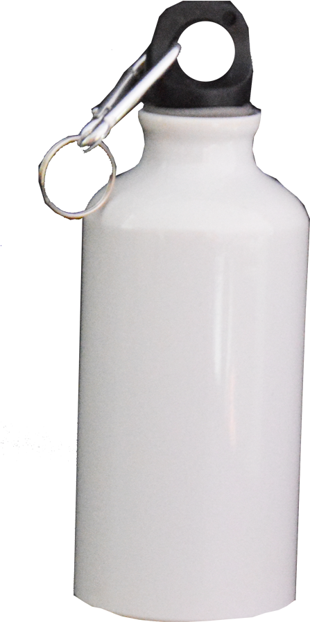 400ml White - Sipper Water Bottle (1000x1000), Png Download