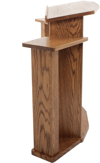 Wood With Acrylic Pulpit 778 Exhorter - Chair (800x686), Png Download