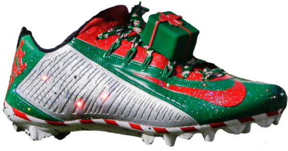 Odell's Christmas Cleats - Imgur Llc (728x486), Png Download