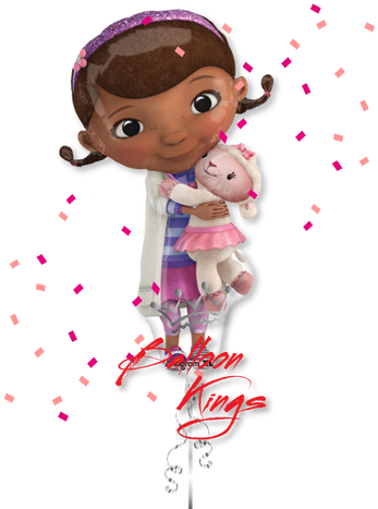 Doc Mcstuffins Shape - Disney Doc Mcstuffins Supershape Foil Balloon (500x500), Png Download