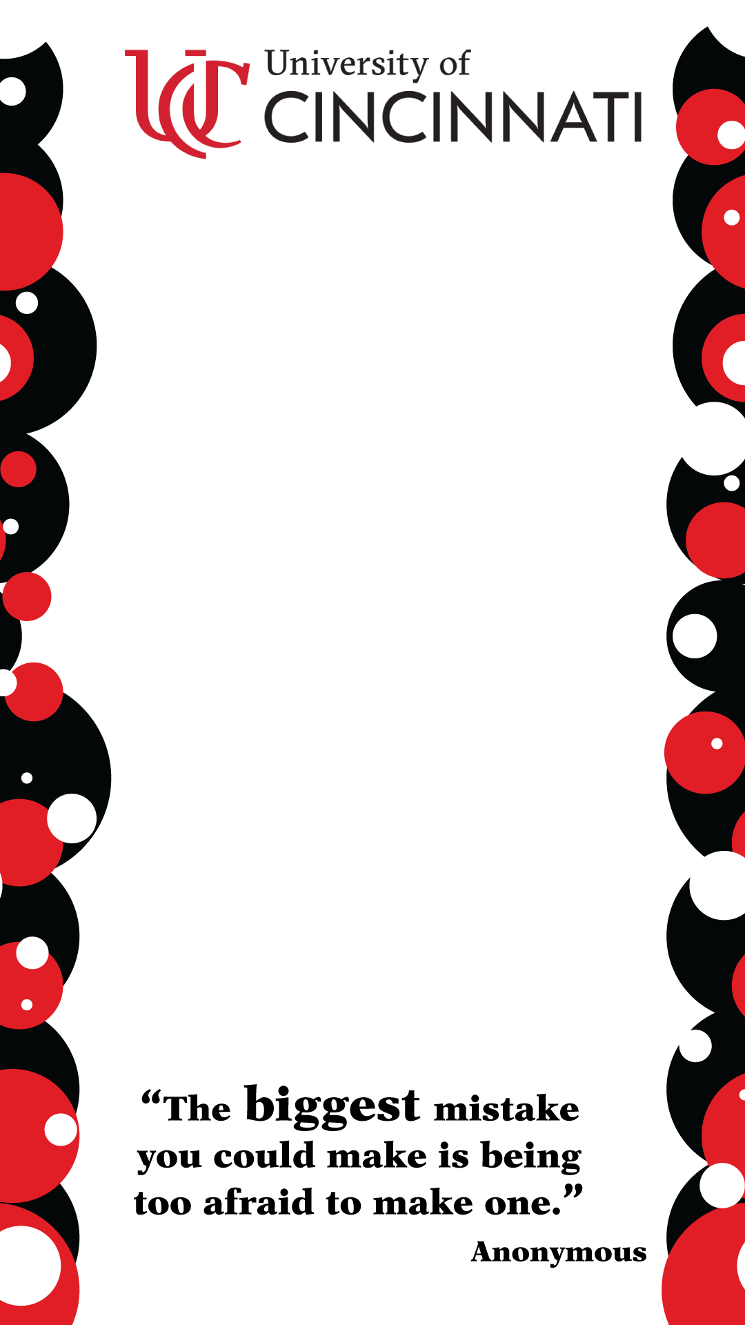 Motivational Monday Snapchat Filters - University Of Cincinnati (1080x1920), Png Download