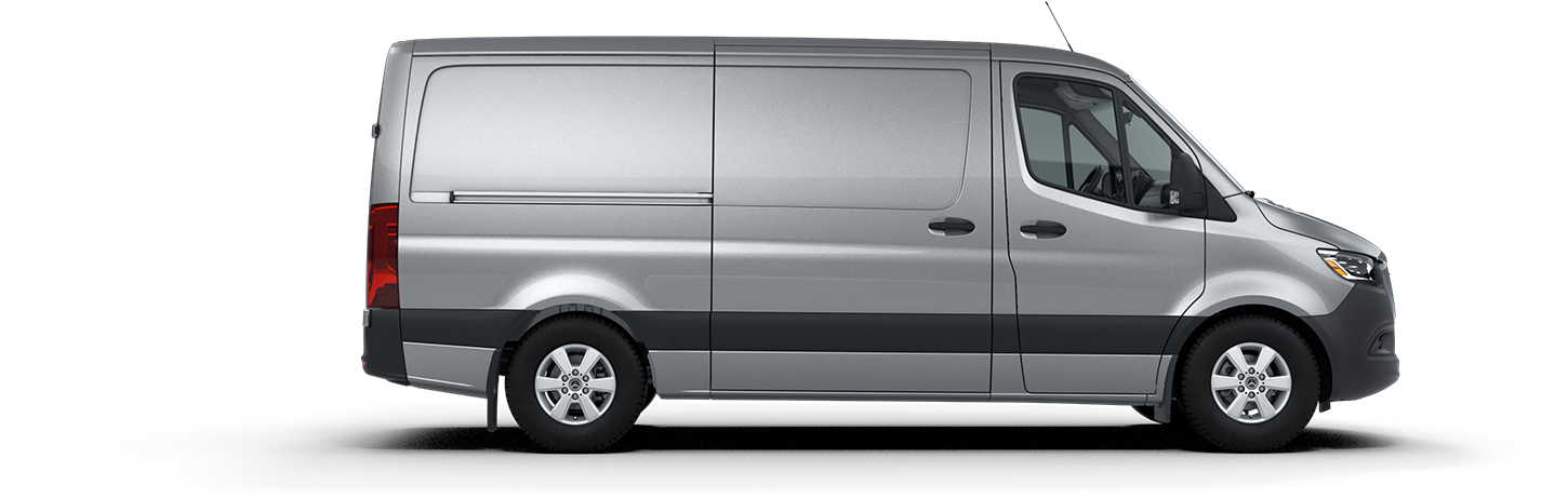 Cargo Van 2500 Standard Roof 144" Wb - Mercedes-benz Sprinter (2000x846), Png Download