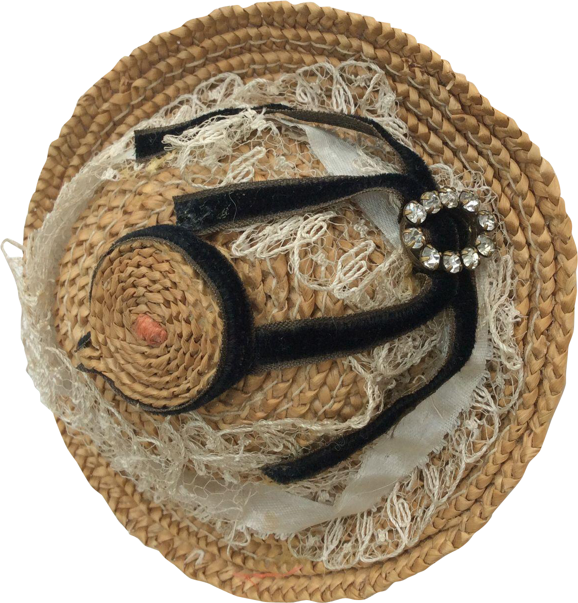 Adorable Straw Hat For Huret Or French Fashion 17 To - Serpent (1217x1217), Png Download