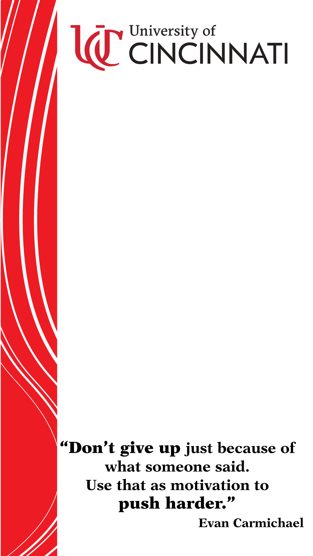 University Of Cincinnati (1080x1920), Png Download