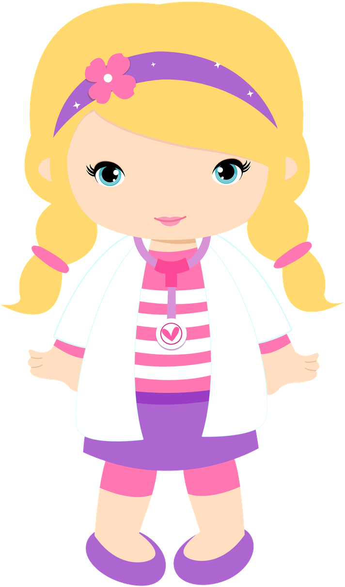 Doc Mcstuffins Clipart Download - Enfermeira Boneca Png (900x1288), Png Download