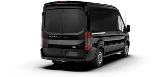 2018 Ford Transit Vanwagon Cargo Van - Black Ford Transit Van 2018 (640x439), Png Download