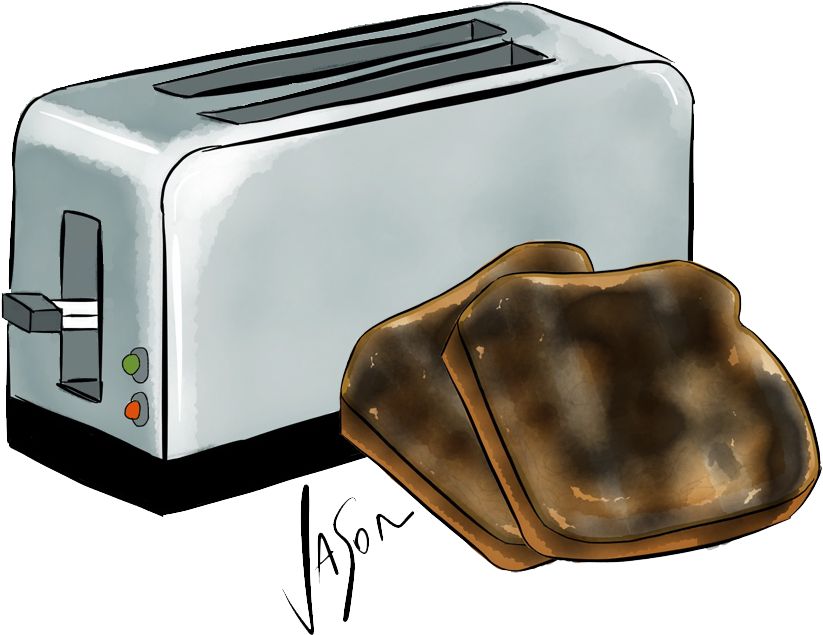 Toaster (838x838), Png Download