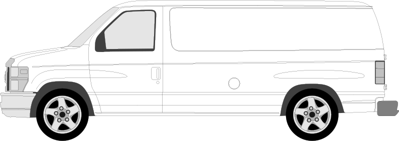 Vans Clipart Ford Van - Compact Van (795x282), Png Download