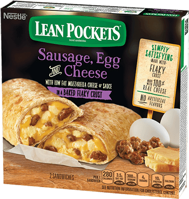 Sausage, Egg &amp - Chicken And Broccoli Hot Pocket (516x516), Png Download