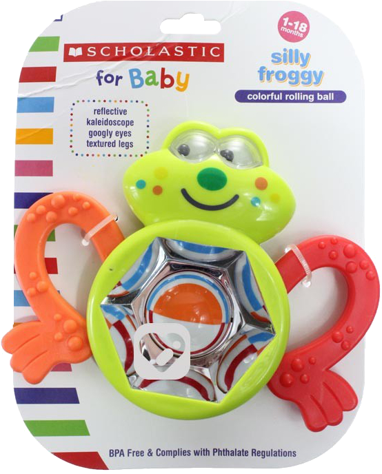 Recently We Were On The Panel Of Reviewer For This - Scholastic Rattle, Silly Froggy (586x772), Png Download