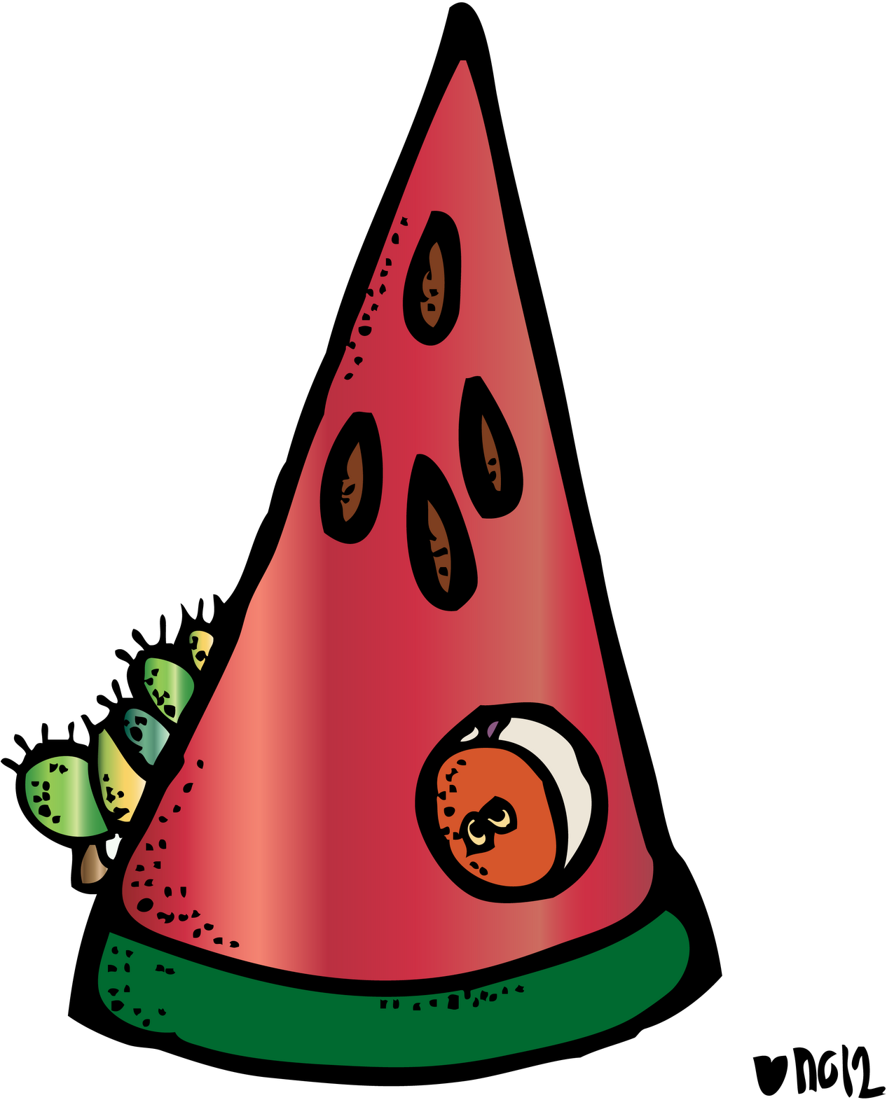 So Excited About This New Packet Soon To Be Up On Our - Melonheadz Very Hungry Caterpillar (1269x1600), Png Download