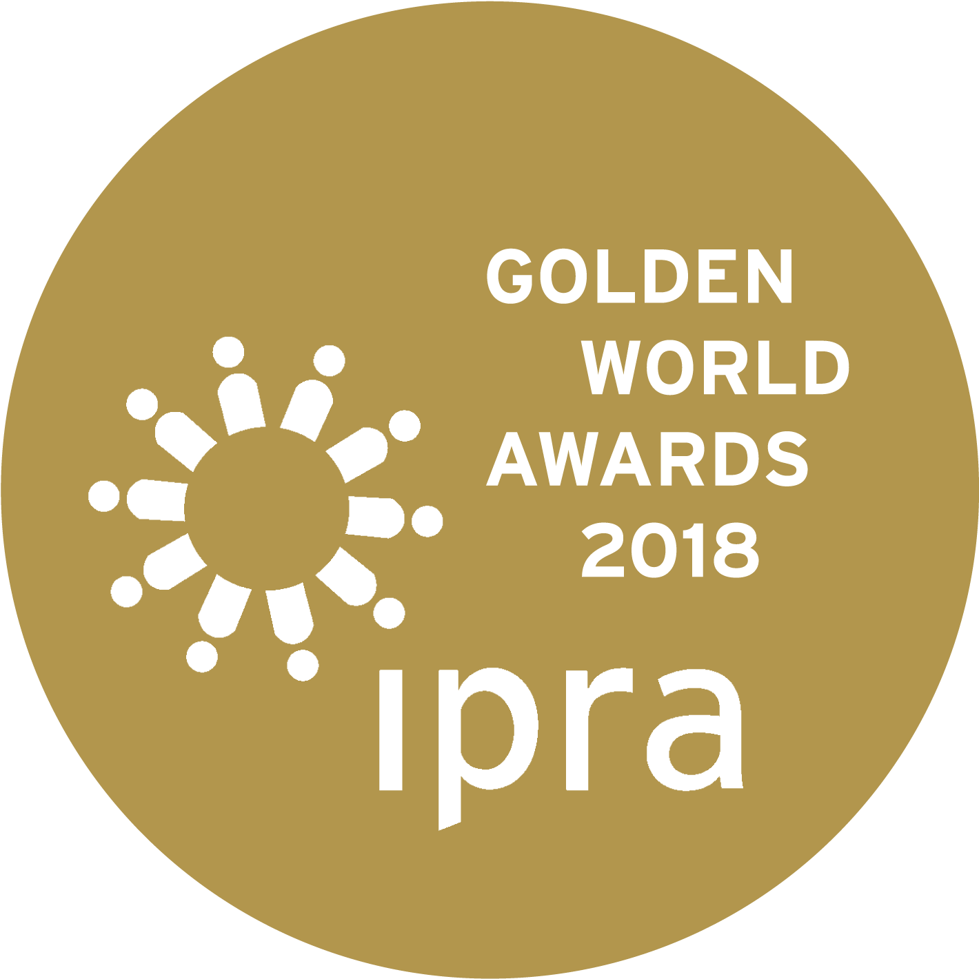 Ipra Golden World Awards 2018 (1544x1563), Png Download