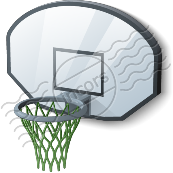 Basketball Hoop - Basketball Net Icon Png (600x600), Png Download