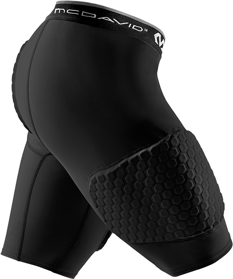 Hex® 3-pad Basketball Short - Mcdavid Adult Hex 3-pad Basketball Shorts (642x595), Png Download