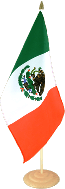 Large Desk And Table Flag Mexico - Flag (400x400), Png Download