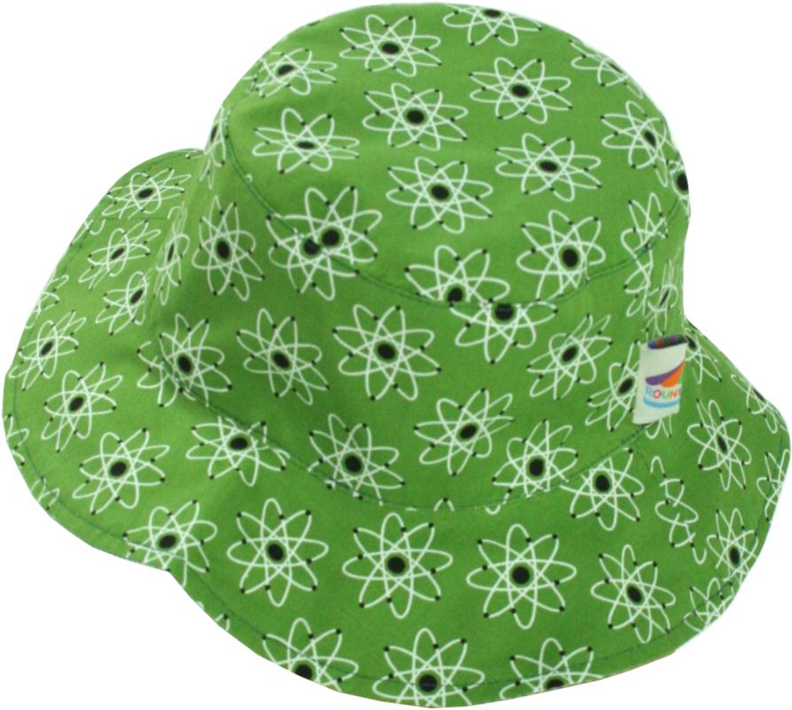 Reversible Atomic Green Or Grey Stripe Cotton Summer - Baseball Cap (999x1200), Png Download