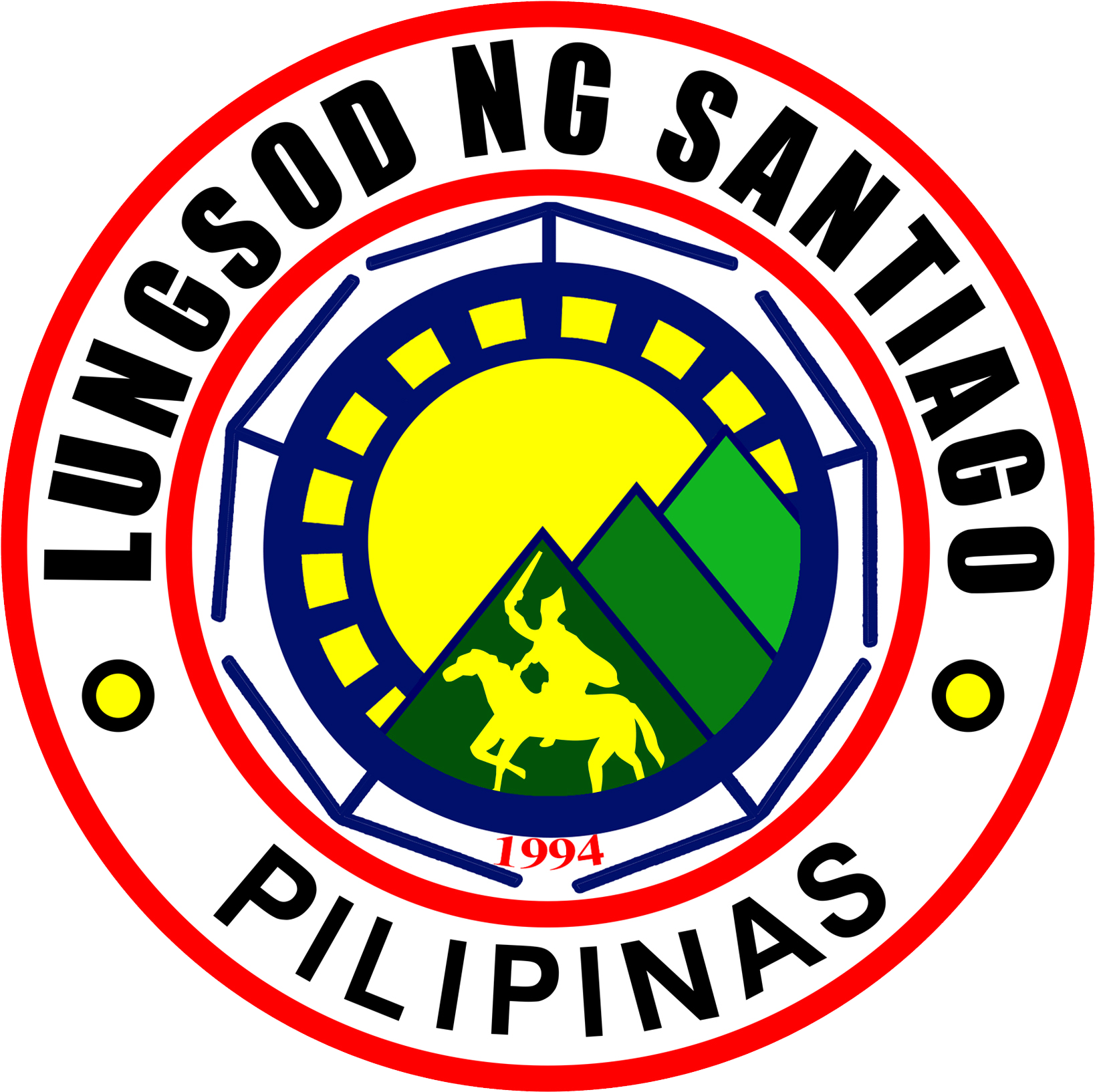 Santiago City-lgu Logo - Santiago City Logo (1680x1680), Png Download