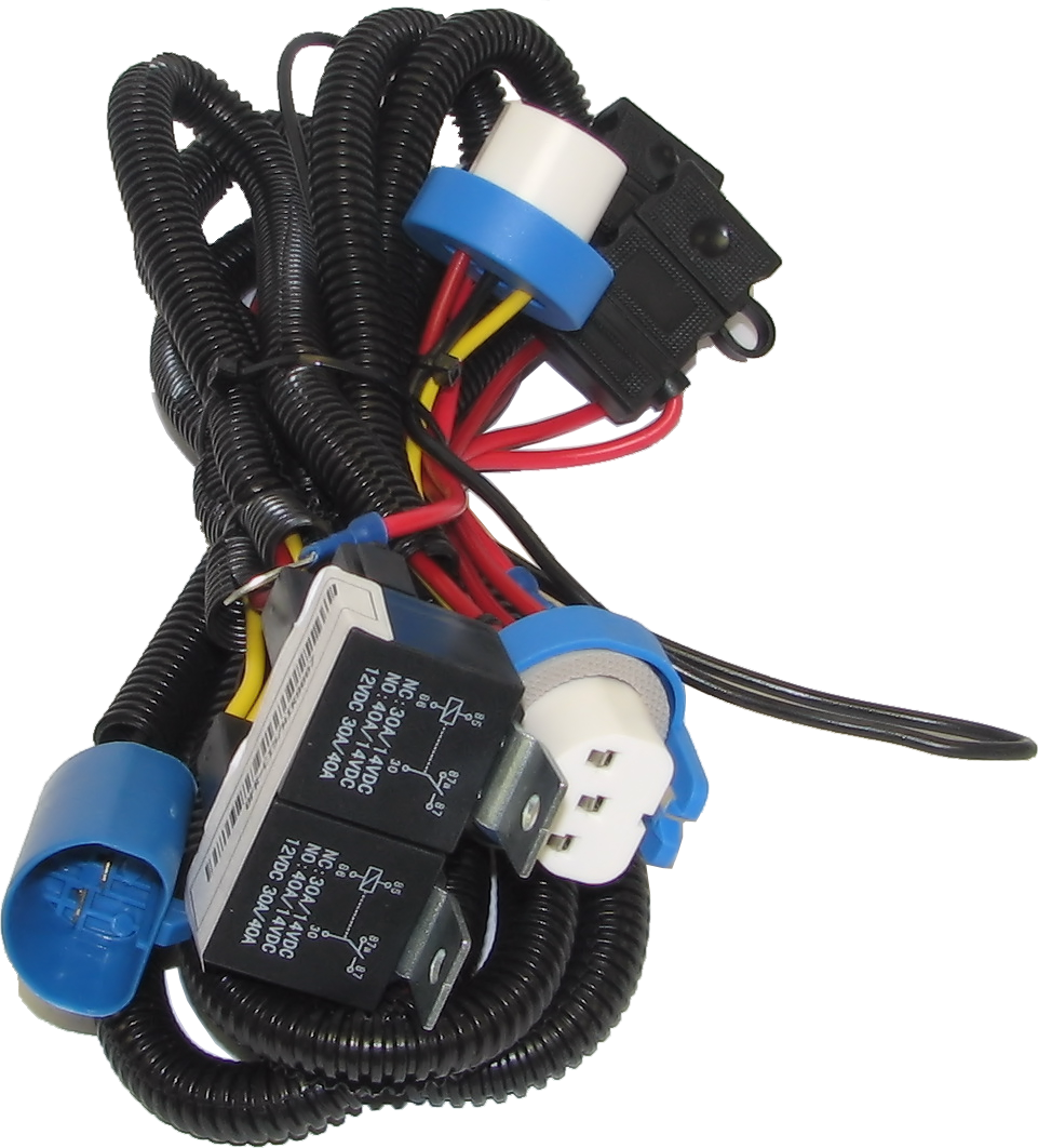 Better Headlight Wiring Harness Upgrade F250 (961x1062), Png Download