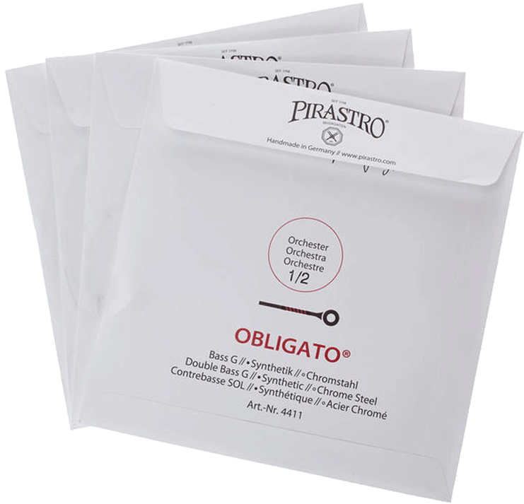 Pirastro Obligato Bass - Envelope (980x1280), Png Download