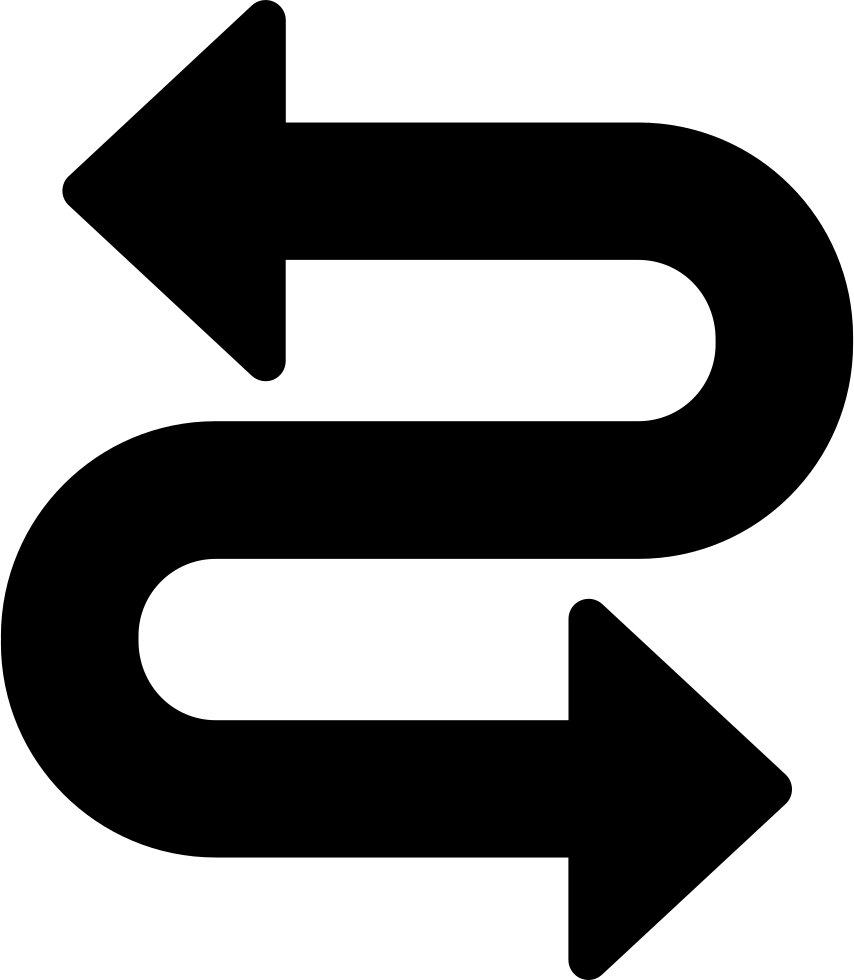 Winding Road - - Icono De Camino (854x980), Png Download