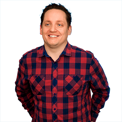 Dan Is A Family Man Through And Through - Plaid (404x404), Png Download