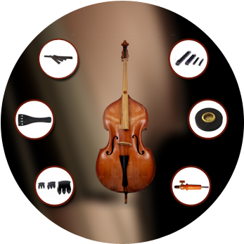 Bass Parts - Inch (400x350), Png Download