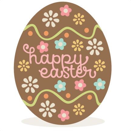 Chocolate Easter Egg Svg Scrapbook Cut File Cute Clipart - Clip Art (432x432), Png Download